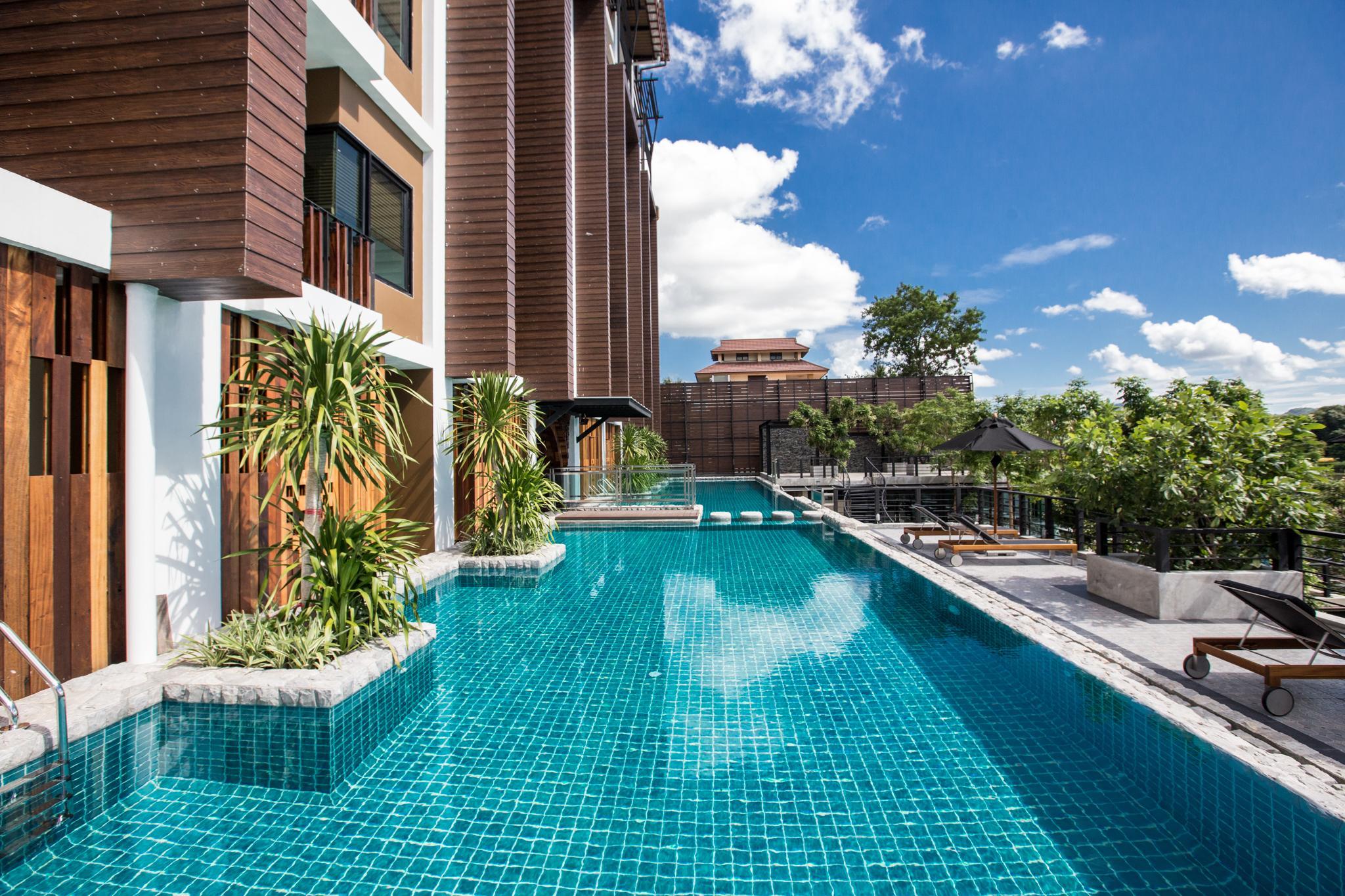 Natee The Riverfront Hotel Kanchanaburi Exterior foto