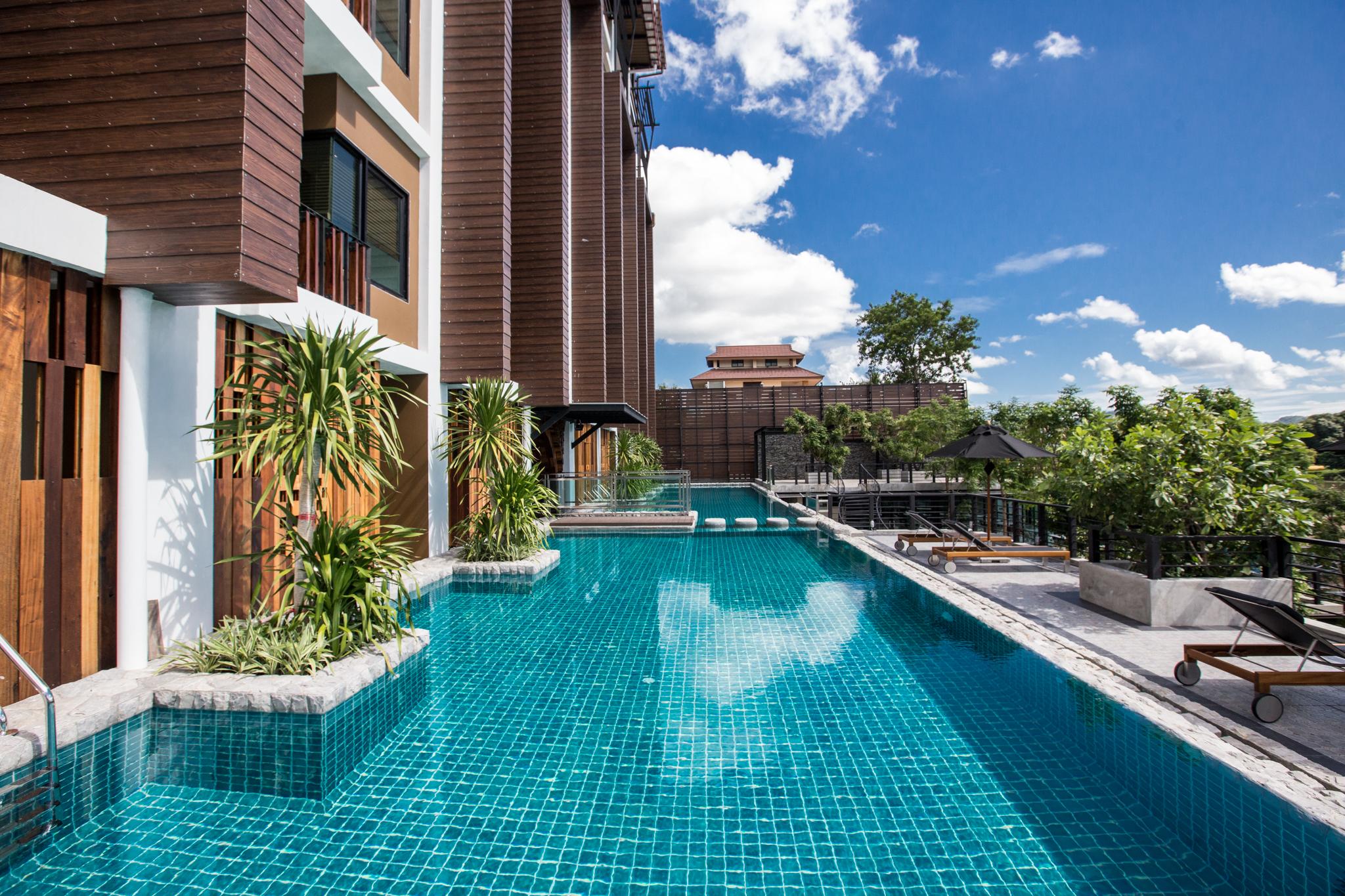 Natee The Riverfront Hotel Kanchanaburi Exterior foto